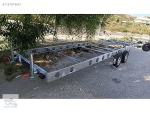 MARİN RÖMORK TİNY HOUSE ŞASESİ GALVANİZ PLAKALI RUHSATLI